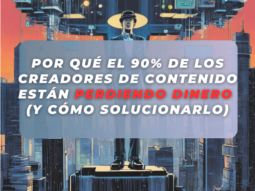 Por qué el 90% de los Creadores de Contenido Están Perdiendo Dinero (y cómo solucionarlo)