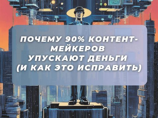 Почему 90% контент-мейкеров упускают деньги (и как это исправить)
